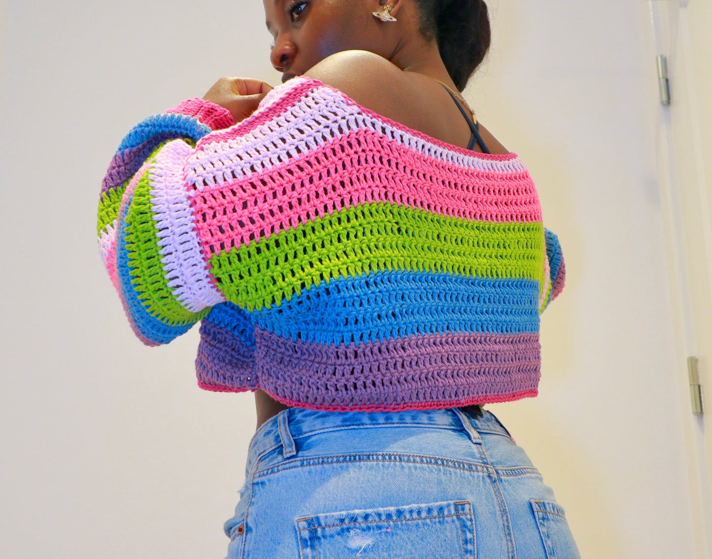 Alexandrite Oversized Jumper